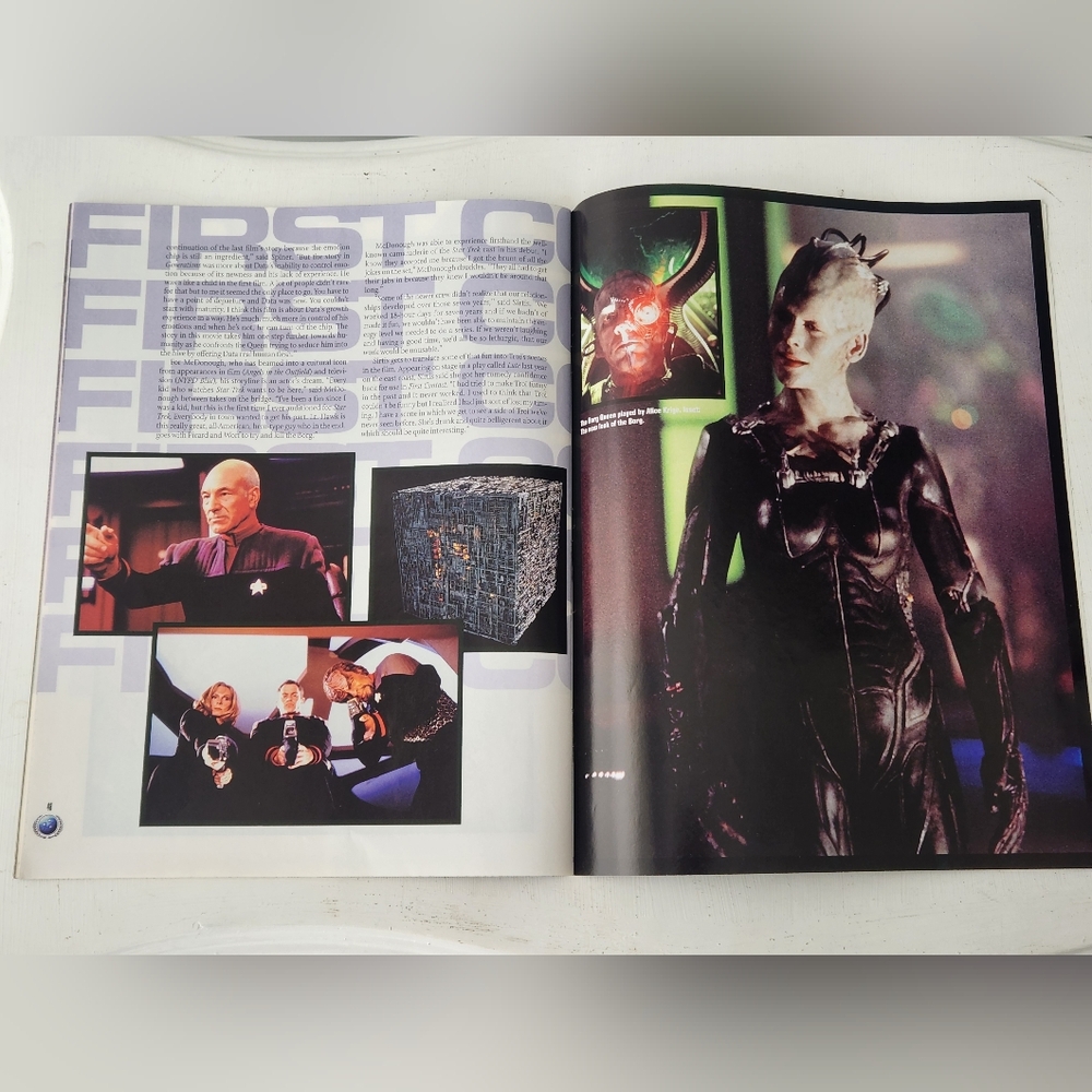 Vintage Star Trek Communicator Magazine #109 First Contact Behind The Scenes - Picture 6 of 7